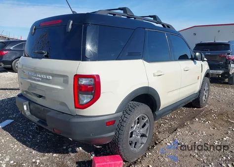 2024 Ford Bronco Sport Badlands из США, поврежденный, VIN 3FMCR9D90RRE00360